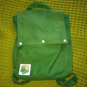 BIG BUD PRESS GREEN BIG FLAP BACKPACK